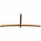 Ekena Millwork Bellingham Timber Gable Bracket, Western Red Cedar, 96"W x 40"H x 3 1/2"D x 3 1/2"F, 10/12 Pitch GBW096X40X0404BEL00SWR - alternate 5
